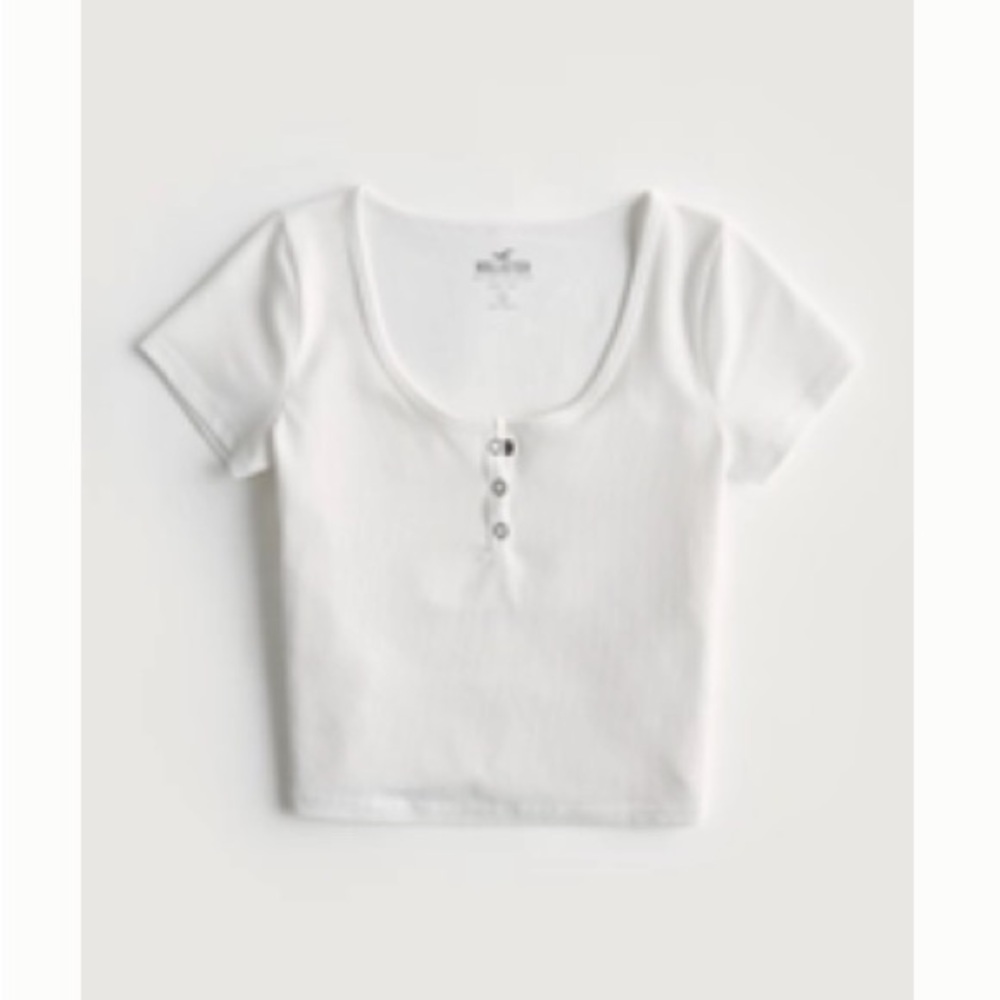 Hollister Seamless Rib Henley